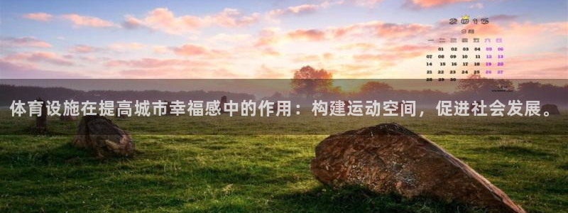 意昂5(KGAME)新能源：体育设施在提高城市幸福感