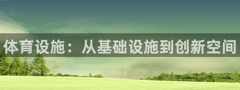 意昂5(KGAME)集团官网首页：体育设施：从基础设施到创新 